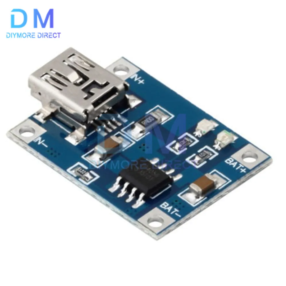 Type-C Micro Usb 5V 1A 18650 TP4056 Lithium Batterij Oplader Module Opladen Board Met Bescherming Dual Functies TP4056