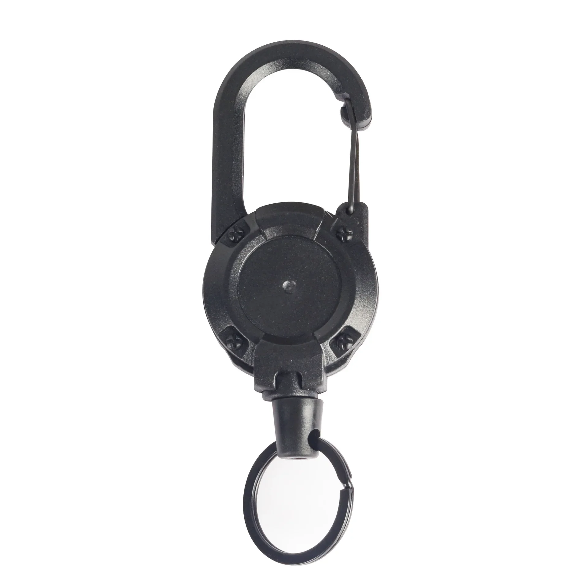 

Automatic Retractable Wire Rope Antitheft Easy-to-pull Buckle Rope Elastic Keychain Sporty Retractable Key Ring Anti Lost