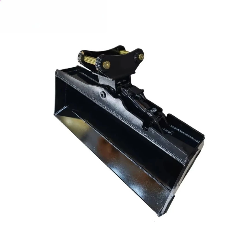 

Steel Hydraulic Tilting Bucket With 1500mm Width for JCB8028 Excavator Double Ram Cleaning Bucket