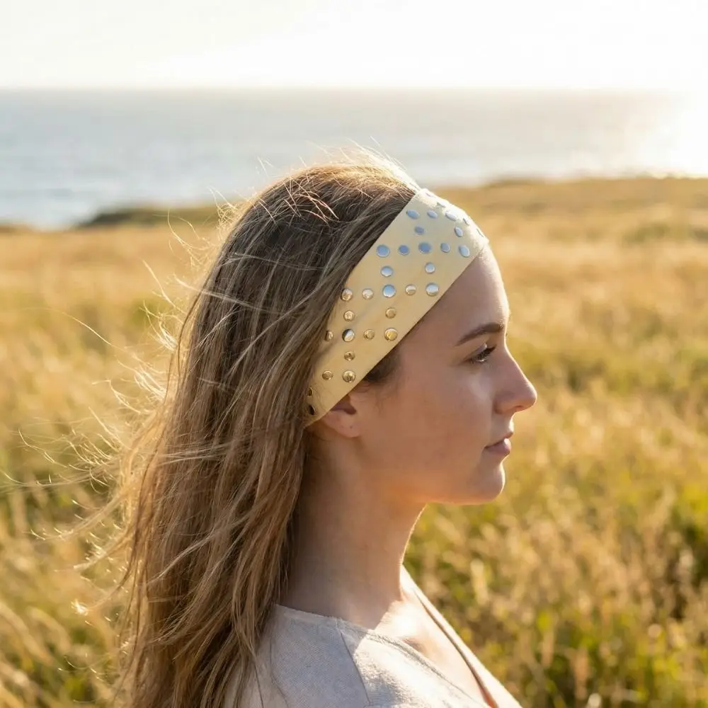 New High Elasticity Sports Headband Sweat Absorbing Breathable Yoga Headband Wide-brimmed Wide Brim Headband Yoga