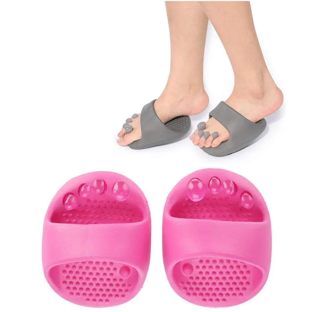 Women Weight Loss Massage Slippers Slide Sandals Shaking Shoes Thick Soled Postpartum Massage Slim Legs Shake Shoes