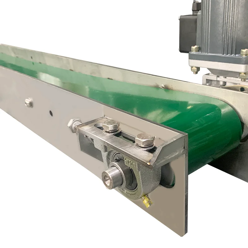 Automatic Power Motor Green PVC Belt Conveyor Production Assembly Line Machine Belt Conveyor