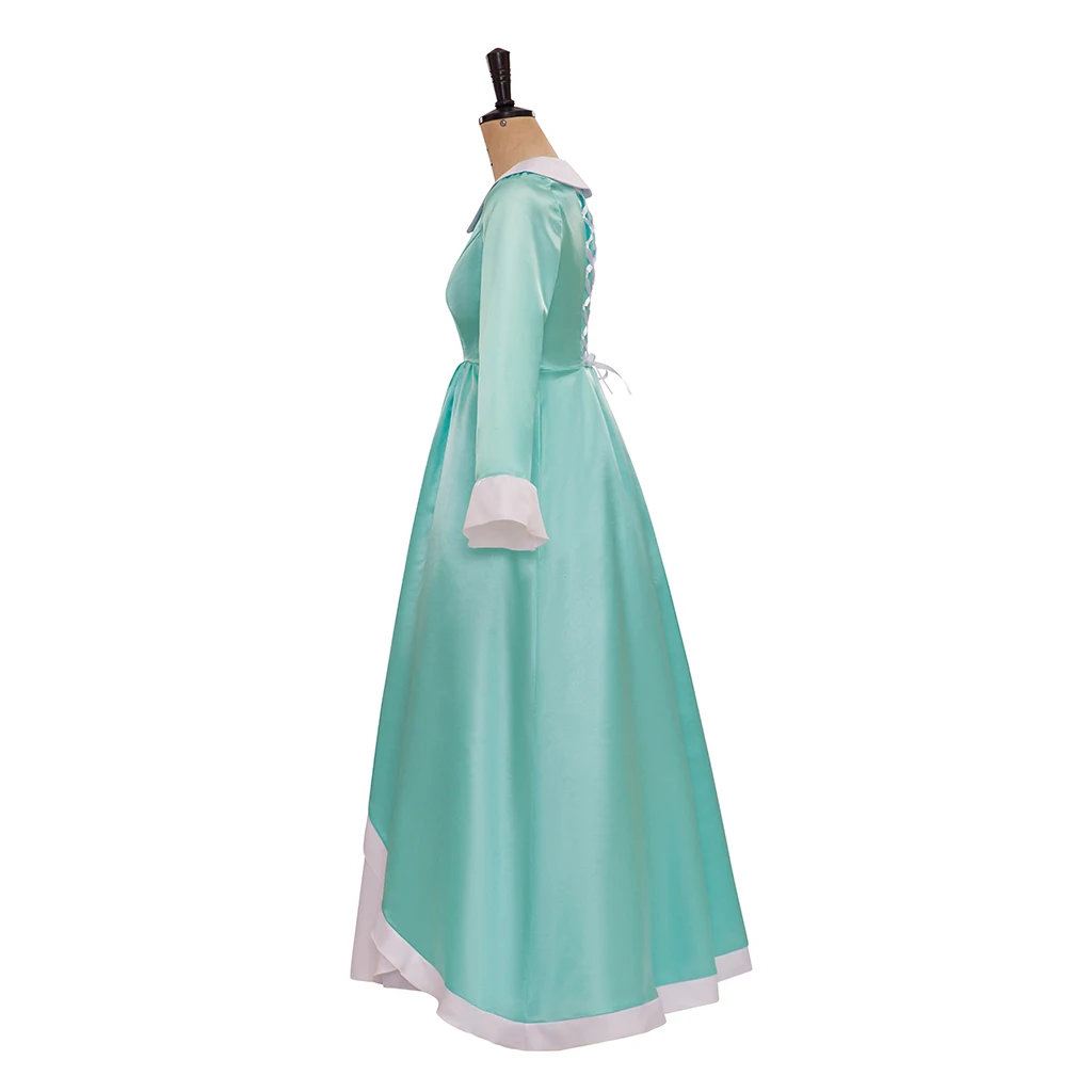 Gänseblümchen Cosplay Kleid Rosalina Kostüm Halloween Karneval Cosplay Prinzessin Kleid mit Krone Geburtstags feier Bühnen anzug mit Headwea