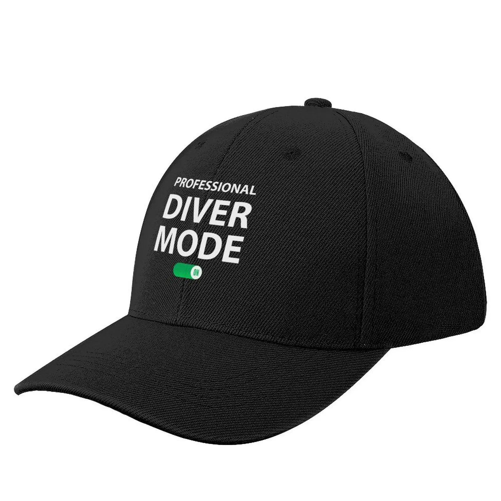 Professional Diver Mode on Funny Professional DiverCap Baseball Cap Hat Beach Sunscreen Thermal Visor Caps Male Women's