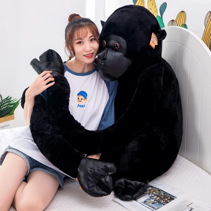 Giant Animal Plush Gorilla Toy Action Figure King Kong Long Arm Ape Doll Stuffed Animals Chimpanzee Monkey Boy Christmas Gift