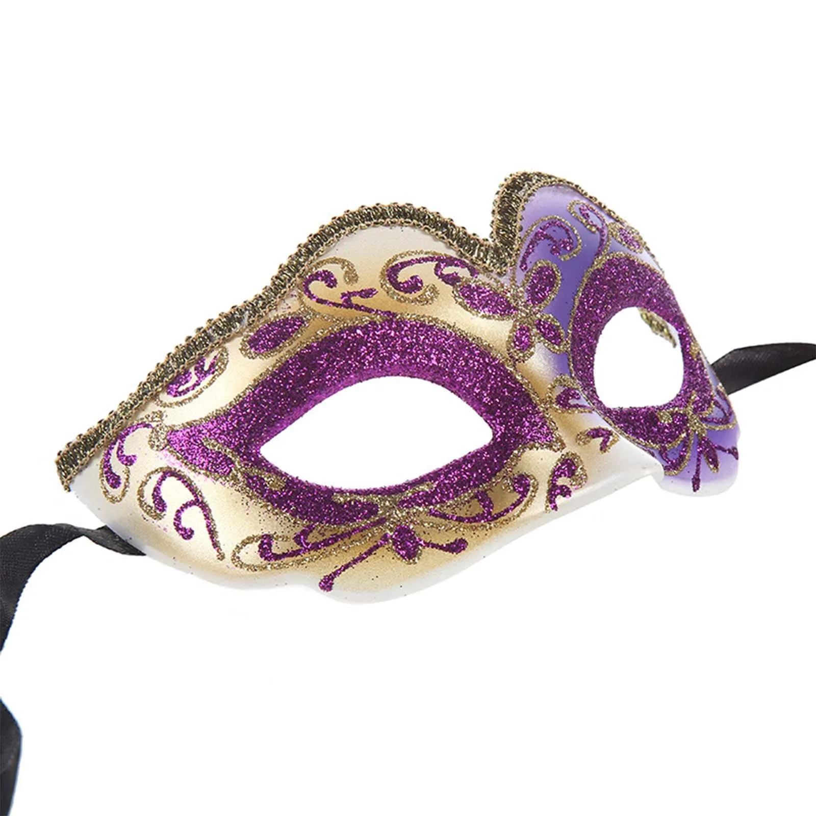 Christmas Women Masquerade Masks Venetian Princess Cute Gold Powder Fashion Festival Punk Carnival Party Dance Prom