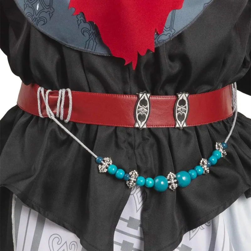 조슈아 코스프레 판타지 레드 블랙 세트 애니메이션 게임, 파이널 판타지 XVI 코스튬, 성인 남성 코스프레, 할로윈 카니발 천 oa39, FF16