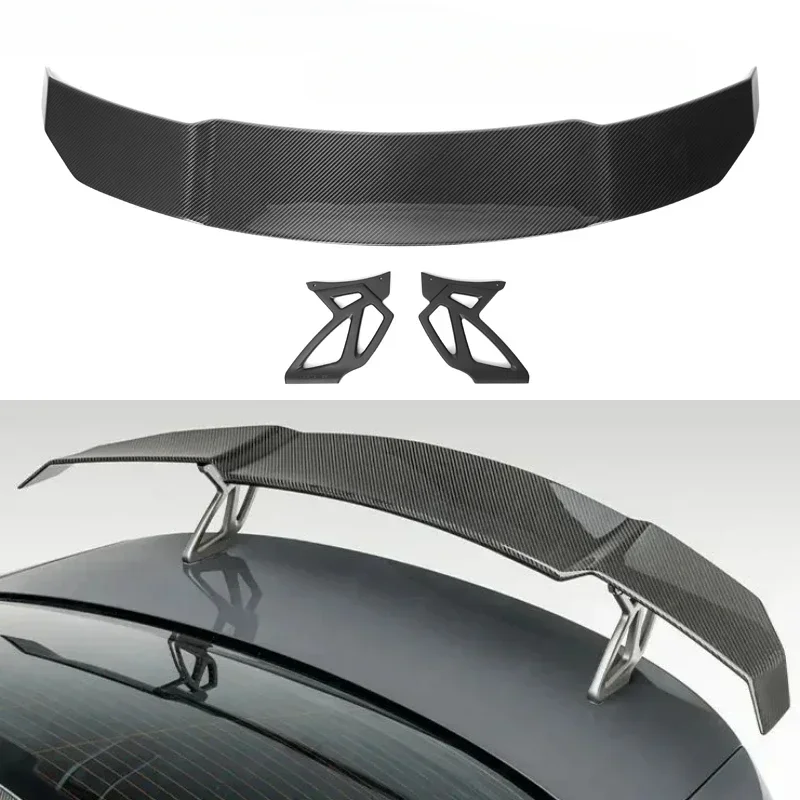 

New! For BMW F80 M3 F82 M4 Dry Carbon Fiber Rear Wing Spoiler V Style Racing Wing Boot Spoiler 2014-2020 Automotive Spoiler