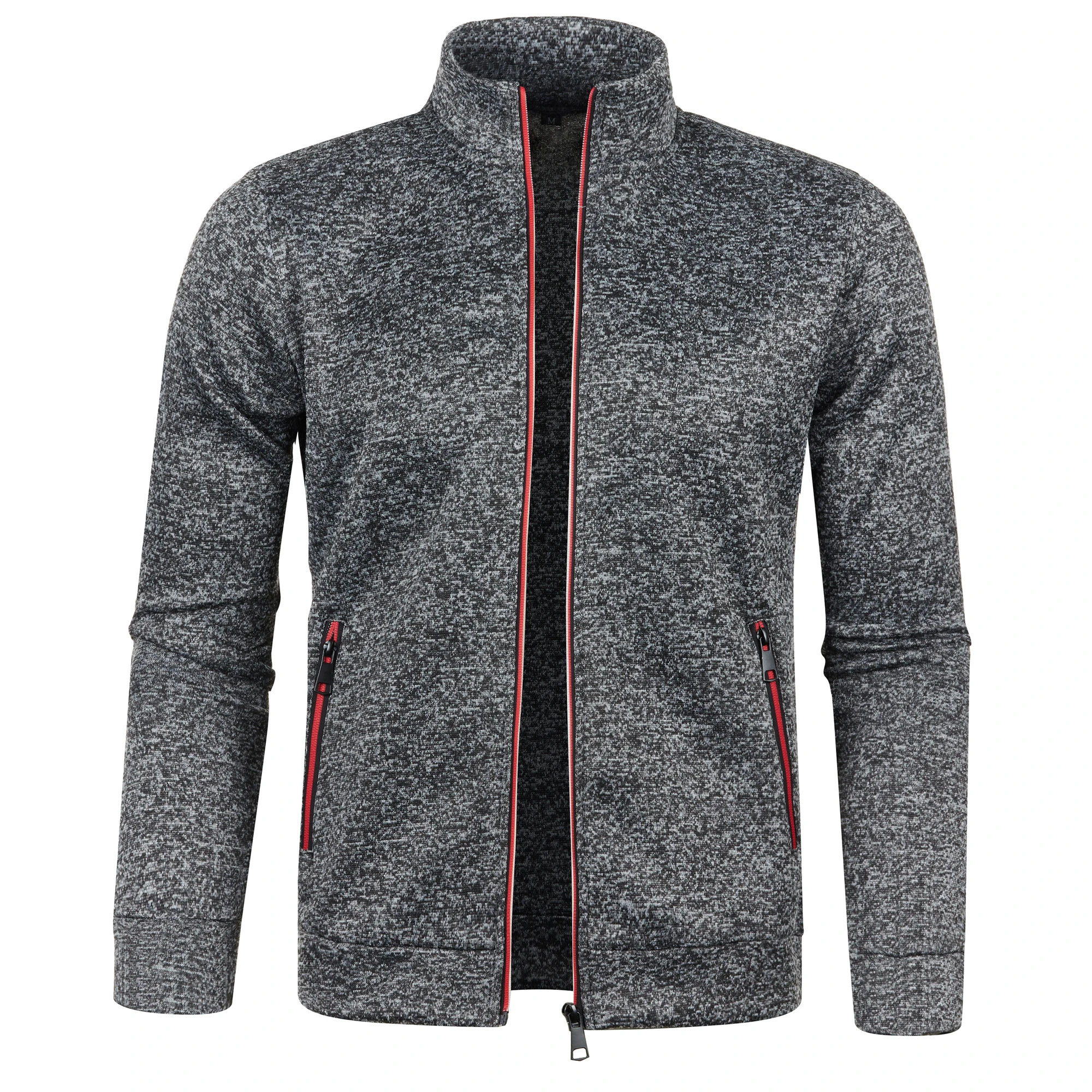 

2025 Autumn Winter New Men Top Jacket Male Long Zip Sleeve Jackets