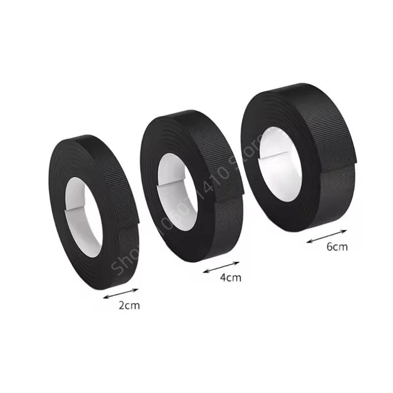 DIY Anti-slip Furniture Mute Mats Black Thick 6mm Bumper Damper Self Adhesive Wear-Resistant Table Chair Foot Protection Pad