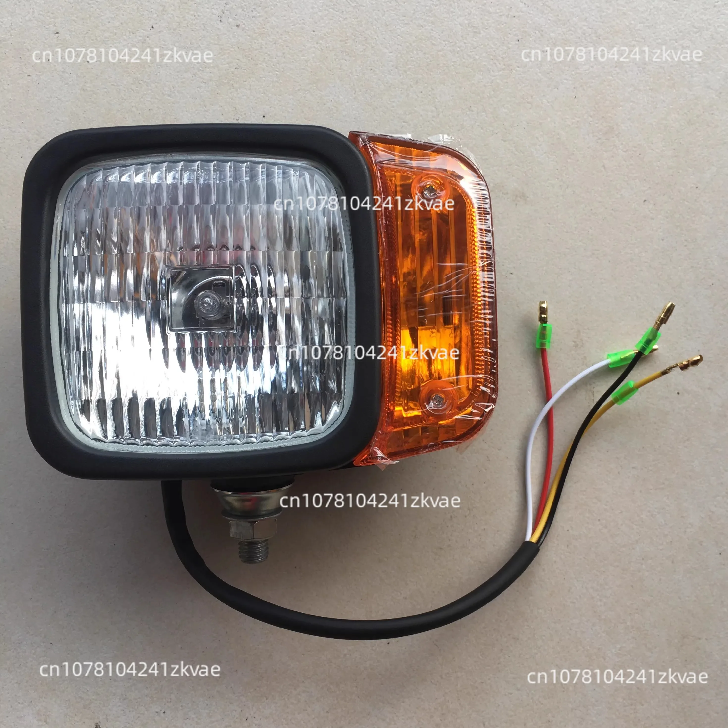 Excavator front headlights, Jinggong small loader front headlights with turn signals