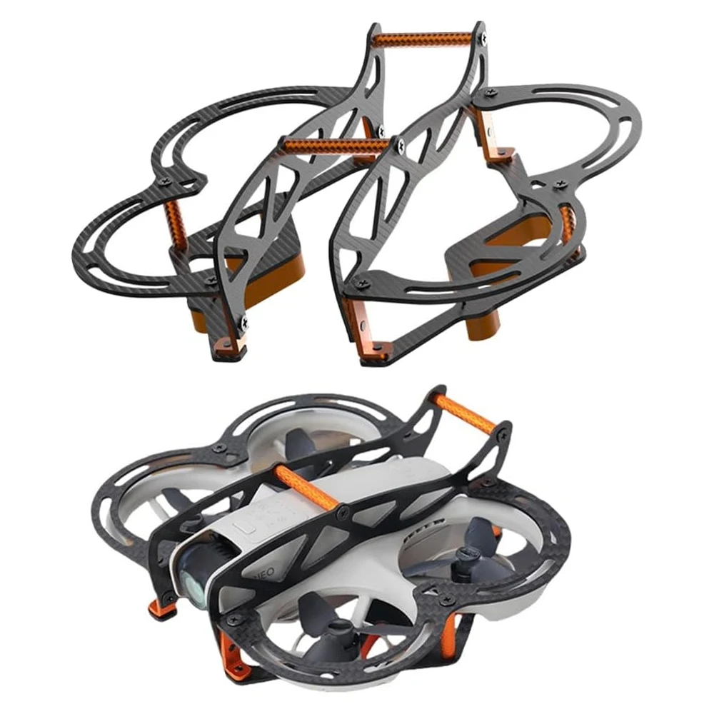 

NEO Drone Protection Guard,Gimbal Anti-collision Bumper Shell for DJI Neo, Carbon Fiber Armored Protective Cover Drone Accessory