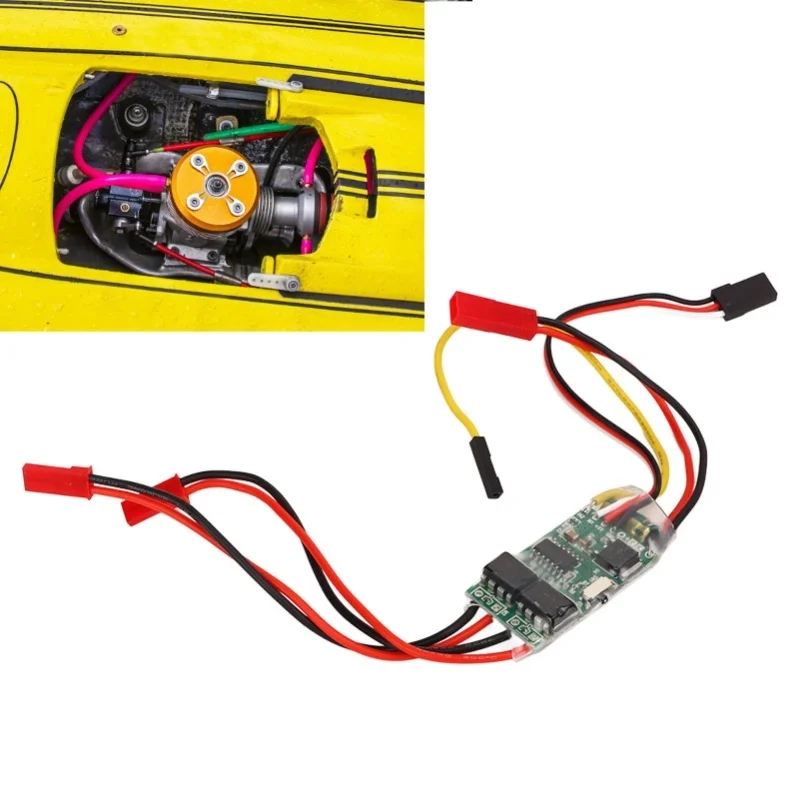 

Двунаправленный регулятор скорости для коллекторных двигателей RC, 2S-3S LiPo, 5A, двунаправленный ESC для замены и модернизации