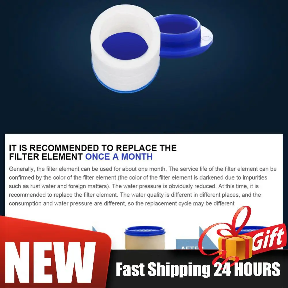 

2-12 шт. бытовых фильтров для очистки воды на кран, водосберегающий фильтр, вращающийся на 360 градусов, фильтр-адаптер для крана для кухни и дома