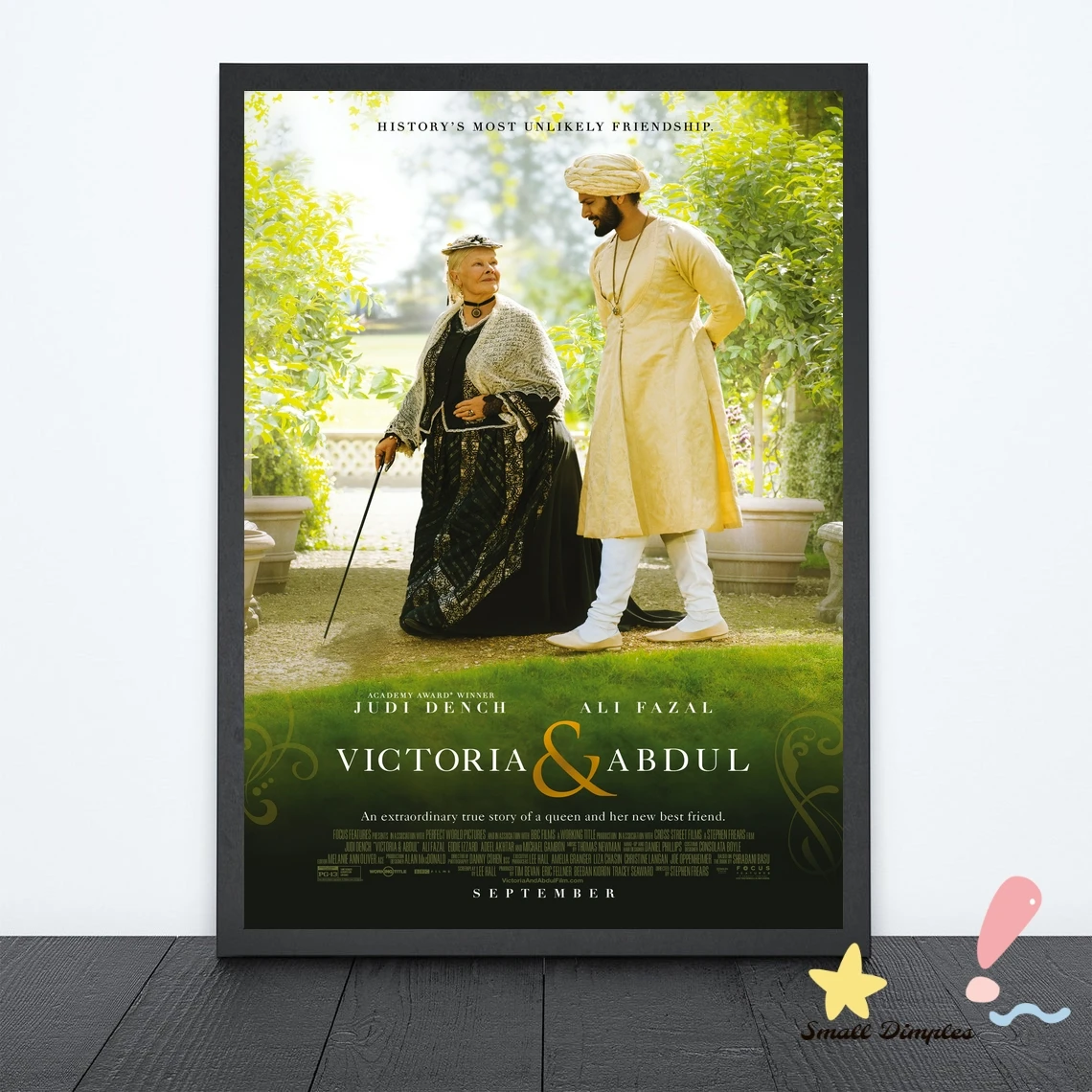 

Victoria & Abdul Classic Movie Poster Canvas Art Print Home Decoration Wall Painting ( No Frame )