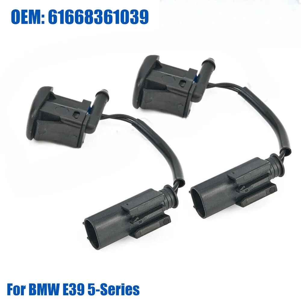 

2pcs Windshield Washer Fluid Nozzle 61668361039 For BMW 5 Series E39 M5 520i 523i 525i 528i 530i 535i 540i Replacement Parts