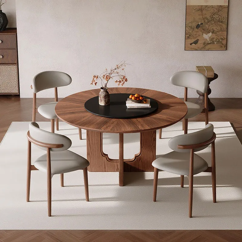 Gaming Round Dining Table Mobile Restaurant Kitchen Modern Luxury Living Room Dining Table Designer Muebles Commercial Furniture