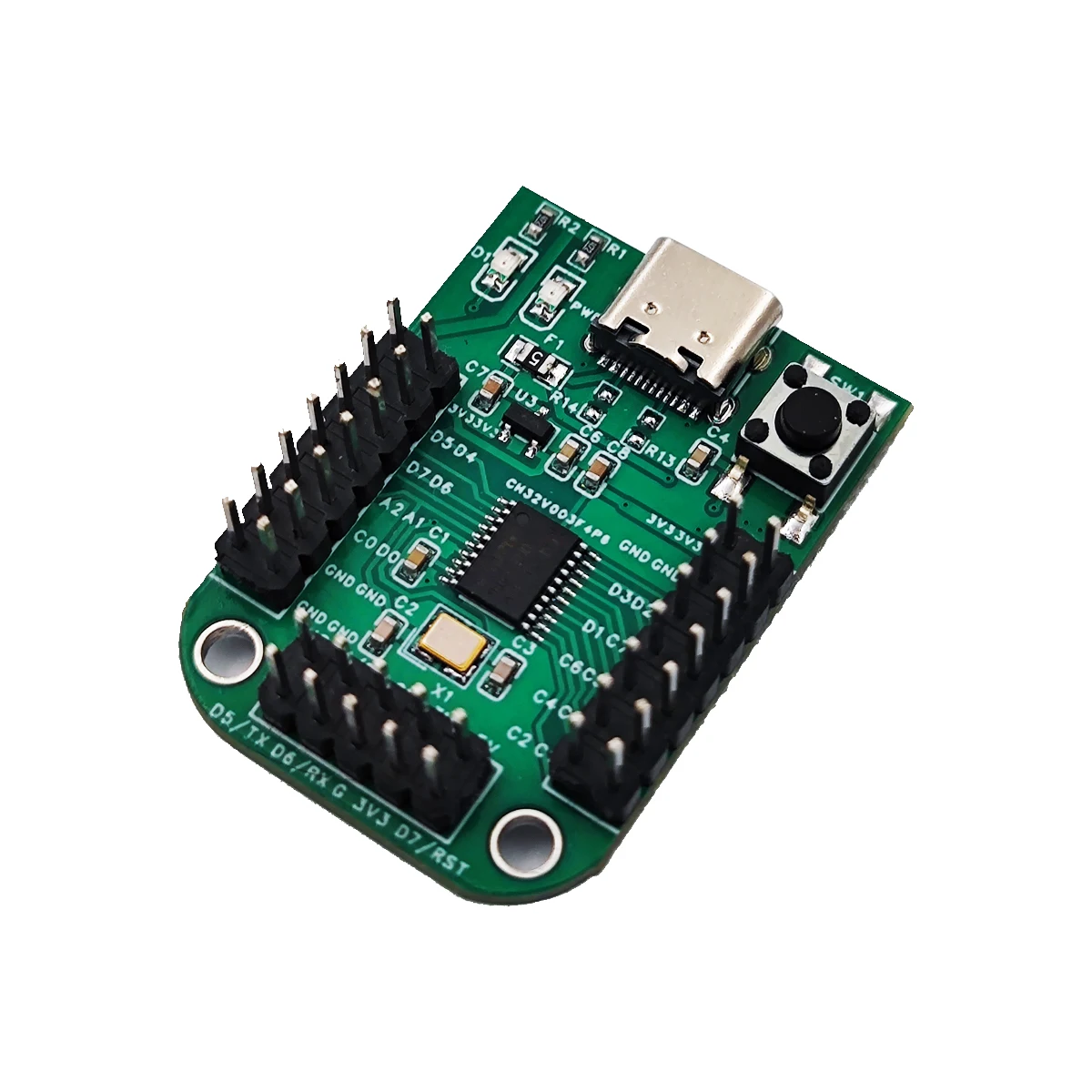 CH32V003 board  MCU QingKe RISC-V2A 1-wire SDI System Main Frequency 48MHz WCH CH32V003F4P6 Development board