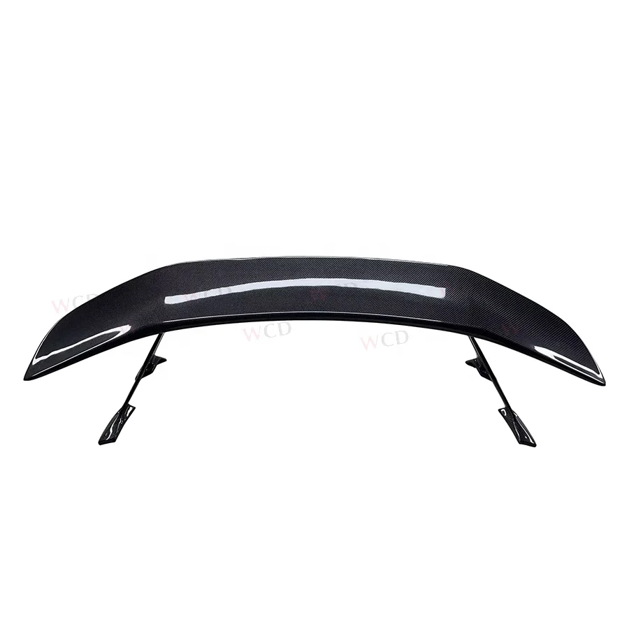 Carbon Fiber Spoiler IMP Style For Mercedes-Benz C-Class W205 C63 Coupe Rear Car Trunk Spoiler Flaps