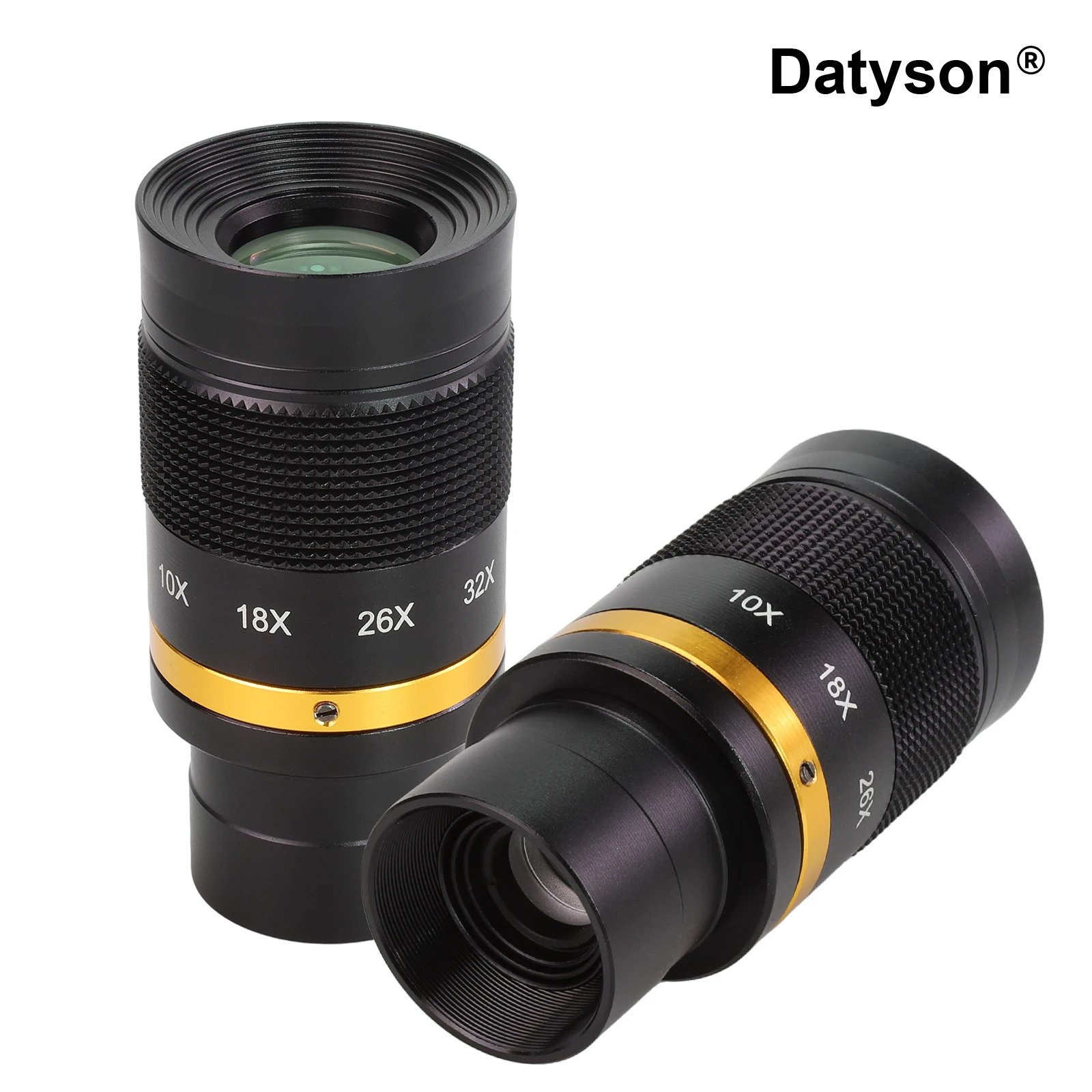 

Datyson 10-32X zoom eyepiece, suitable for professional grade microscopes with 1.25-inch interfaces