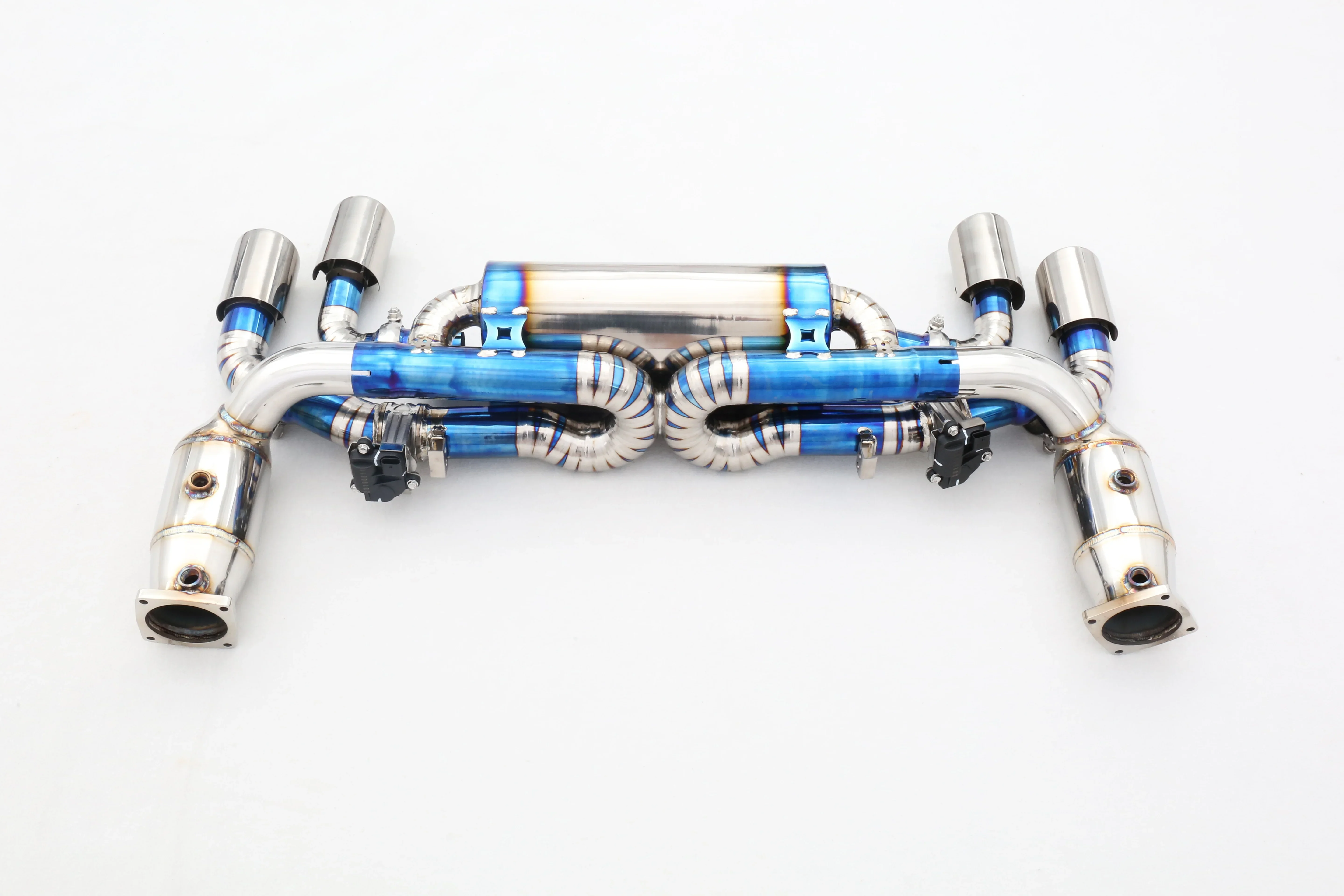 OEM Custom 304 Stainless Steel/Titanium Valved Exhaust System Perfect Fit for 991.2 3.0T Cars