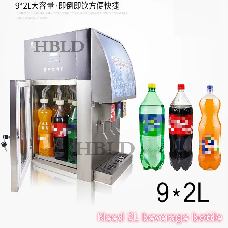 New Type Cola Soda Carbonated Beverage Packaging Machine Milk Juice Machine