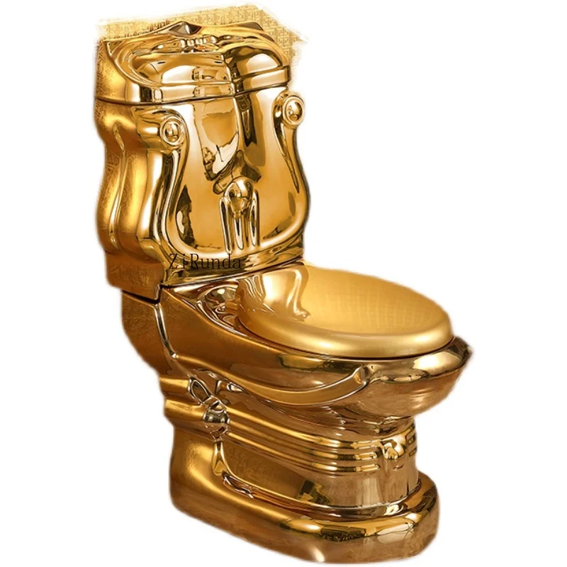 

Ретро отель рельефный туалет креативный туалет ванная комната бесшумный большой диаметр