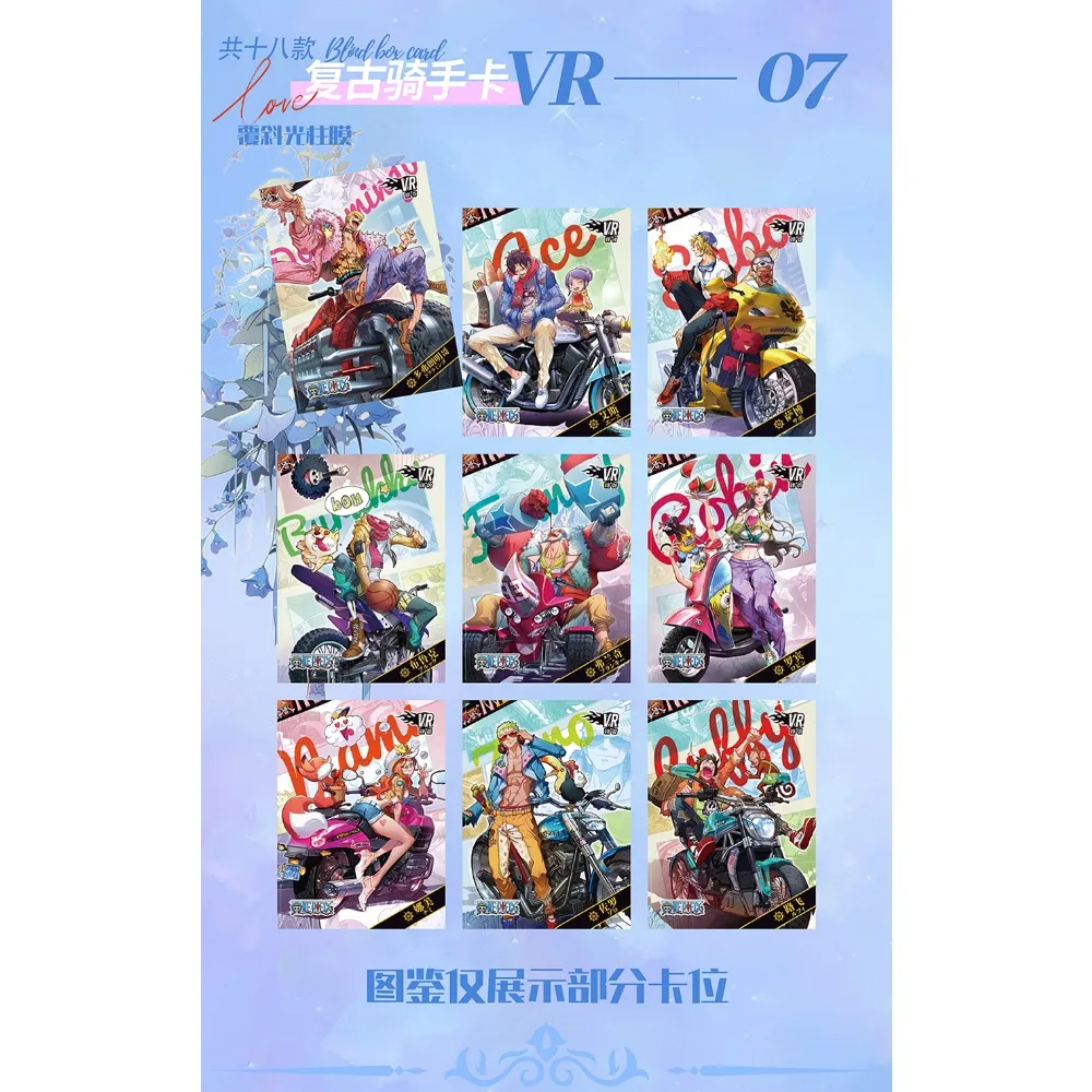 One Piece Collection Cards Monkey D. Luffy Anime Protagonist Cool Close-up Personality Hot Stamping Signature Cards Fine Gifts