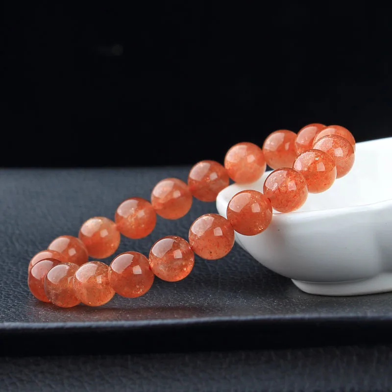 

Golden Sun Crystal Bracelet Orange Cat's Eye Sands Crystal Bracelet
