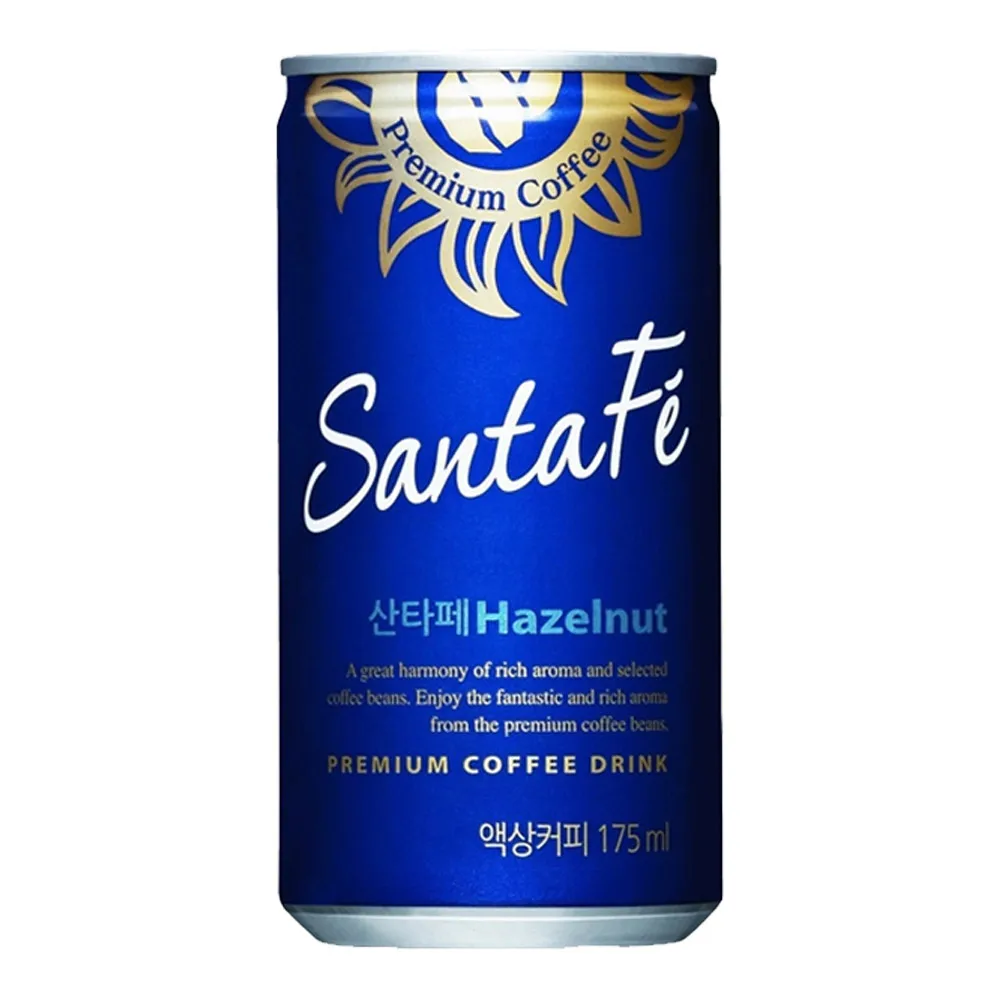 Santa Fe Hazelnut Cans Coffee 175ml X 30 Cans