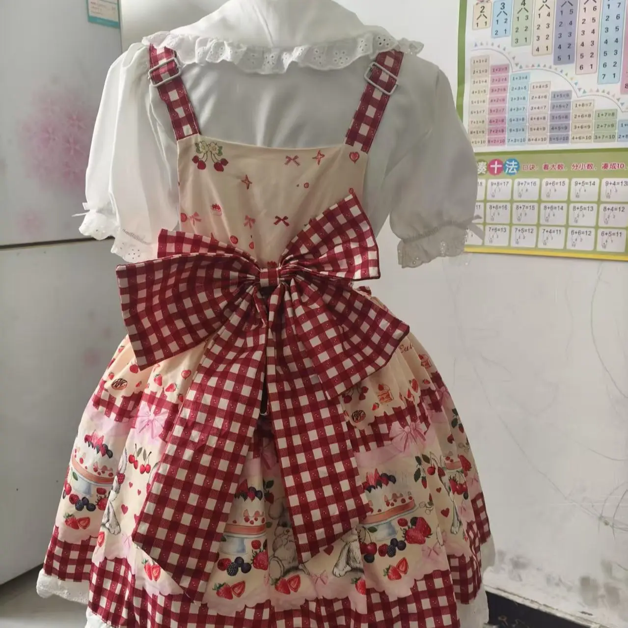 

Full bunny paradise lolita original genuine cute jsk strap skirt lolita daily versatile spring summer dress women 2025
