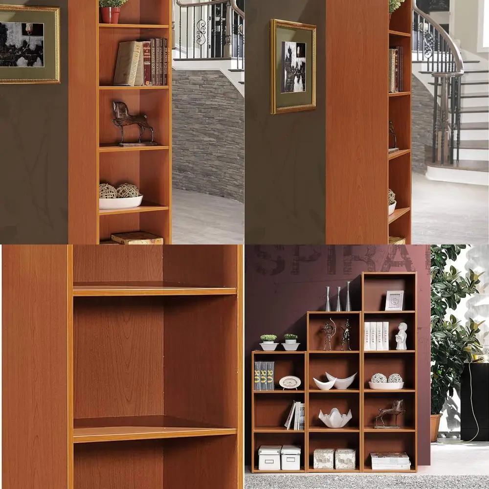 

Импортный 5-уровневый книжный шкаф из вишневого дерева
