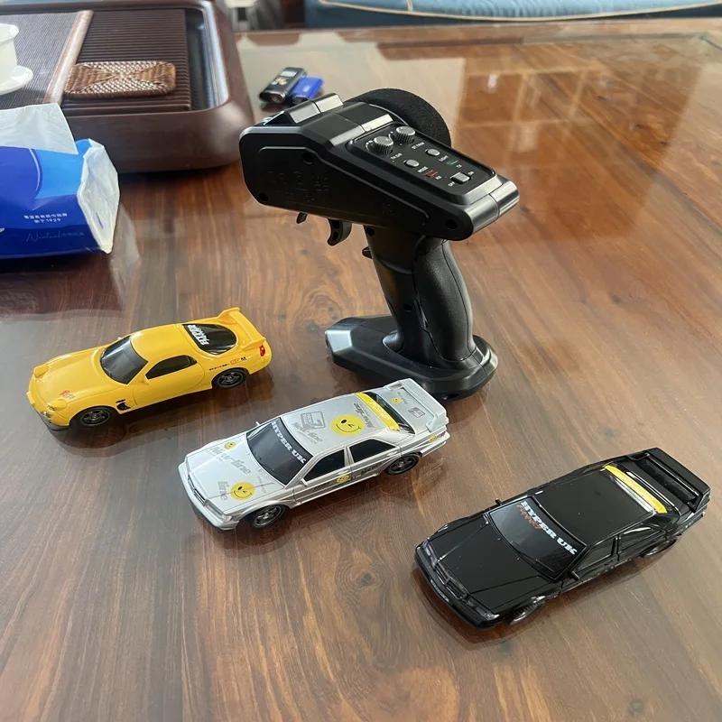 

1/43 Mini Simulation Rc Desktop Remote Control Car High Speed Drift Car Racing Car Model Accessories Boys' Festival Toys