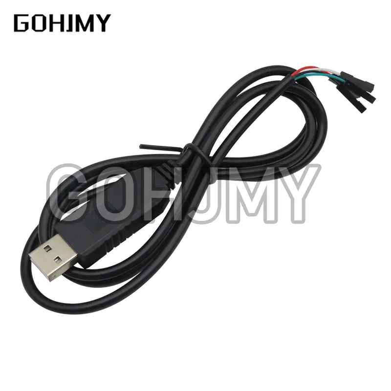 PL2303 PL2303HX/PL2303TA USB To RS232 TTL Converter Adapter Module with Dust-proof Cover PL2303HX for arduino download cable