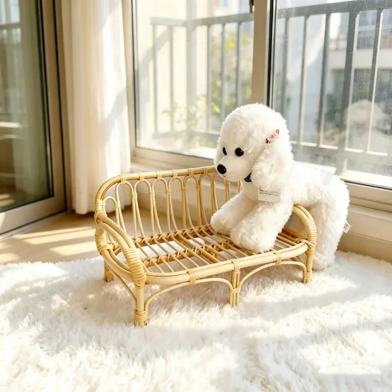 handwoven-natural-rattan-sofa-bed-posing-prop-for-studio-portrait-shooting-indoor-photoshoot-scene-layout-display-accessory