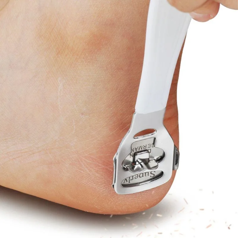 2Pcs Pedicure Dead Skin Remover Callus Shaver Foot Care Trimmer Blade Cutter Professional Foot Grooming Tool Kit