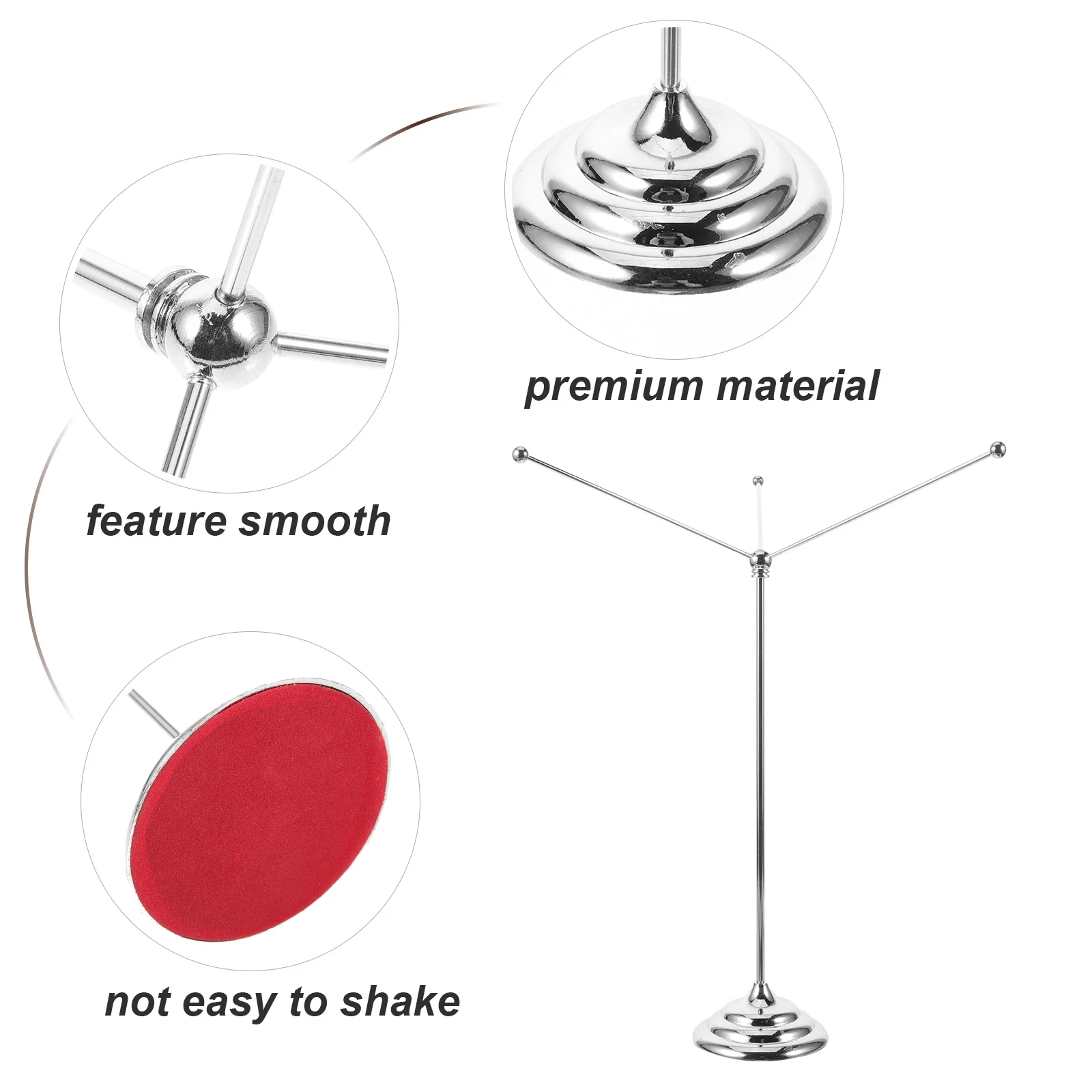 

1Set Sturdy Flag Holder Desk Flag Stick Multipurpose Flagpole Base for Party Festival Military Event Portable Lightweight