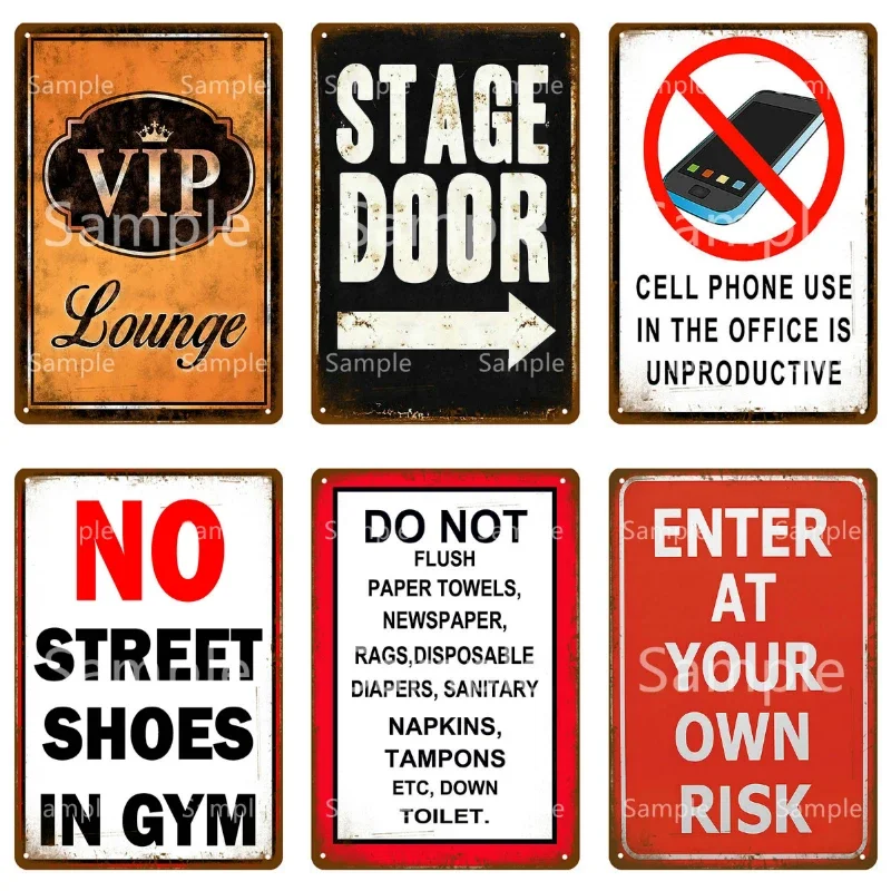 Keep Calm Warning Vintage Tin Sign Metal Plate Beware Of The Wife Wall Decoration For Garage Danger Man Cave Wall Decor YI-237