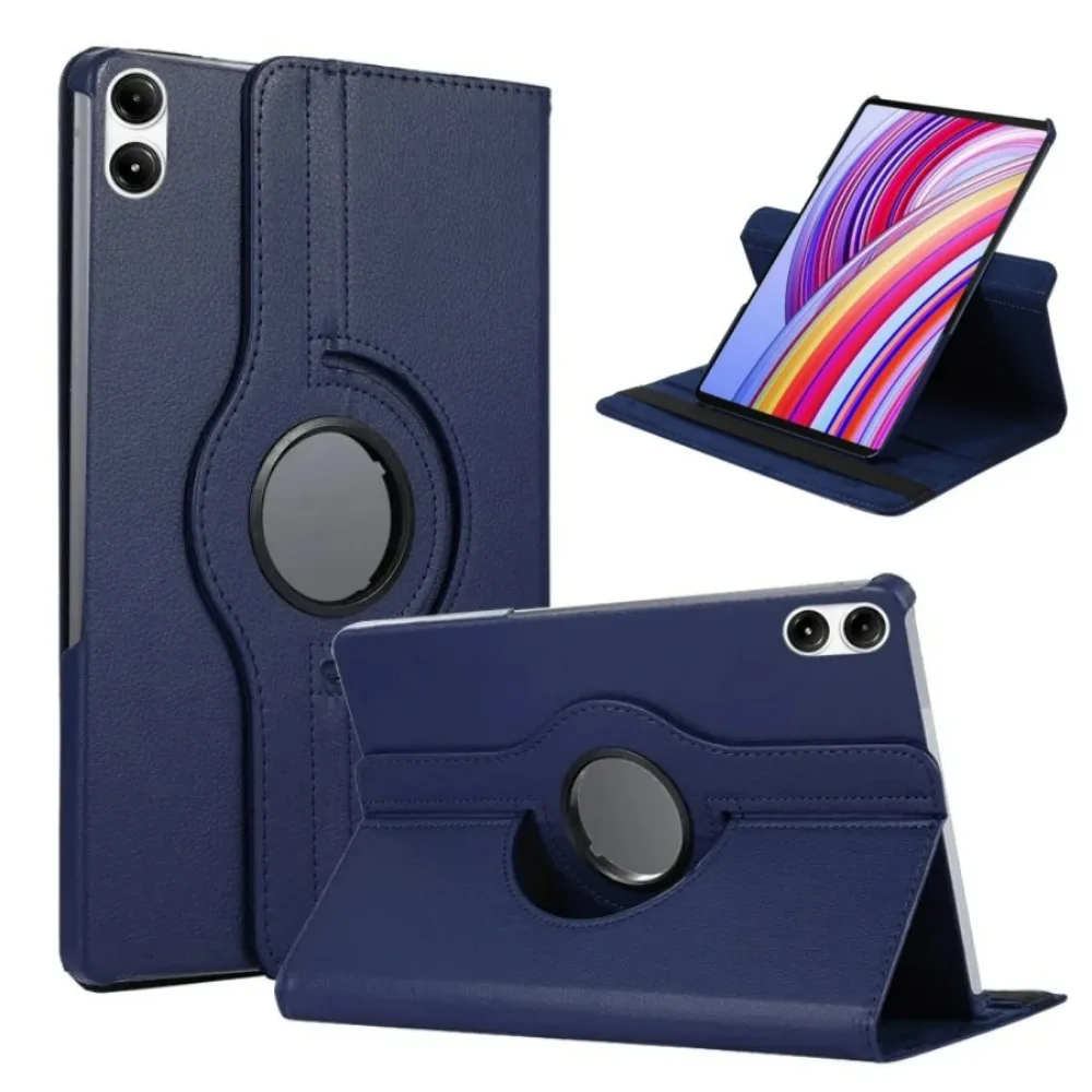 For Redmi Pad Pro Case 12.1 inch 360 Degree Rotating Stand Tablet Coque For Redmi Pad Pro Poco Pad 12 1 2024 Case