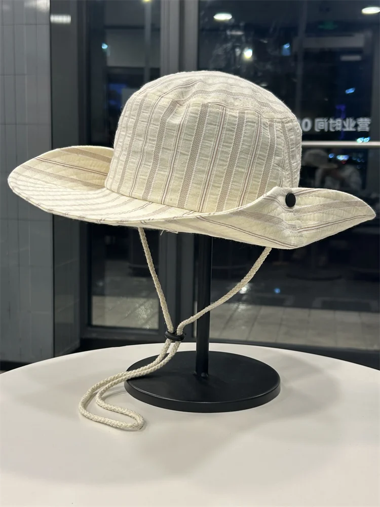 

Summer bucket hat women outdoor travel sunscreen visor hat big brim hiking hat