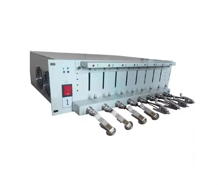 

5V1A 3A 5A 6A 8-канальный тестер емкости аккумулятора 18650