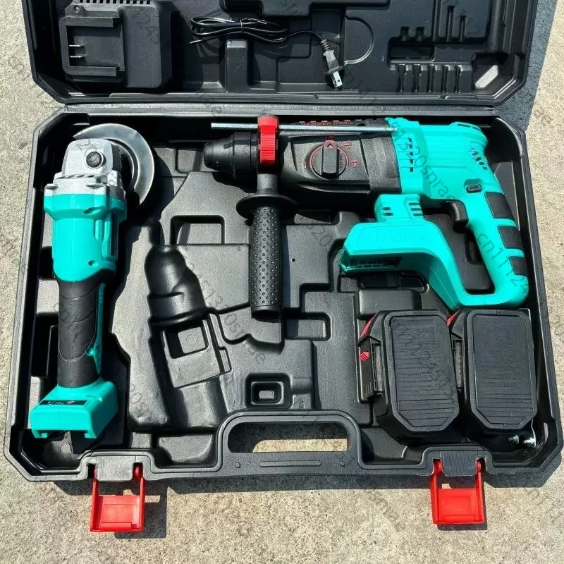 13Pcs Multifunctional Multifunctional Brushless Lithium Universal Power Tool Set Rechargeable Household Tool Set