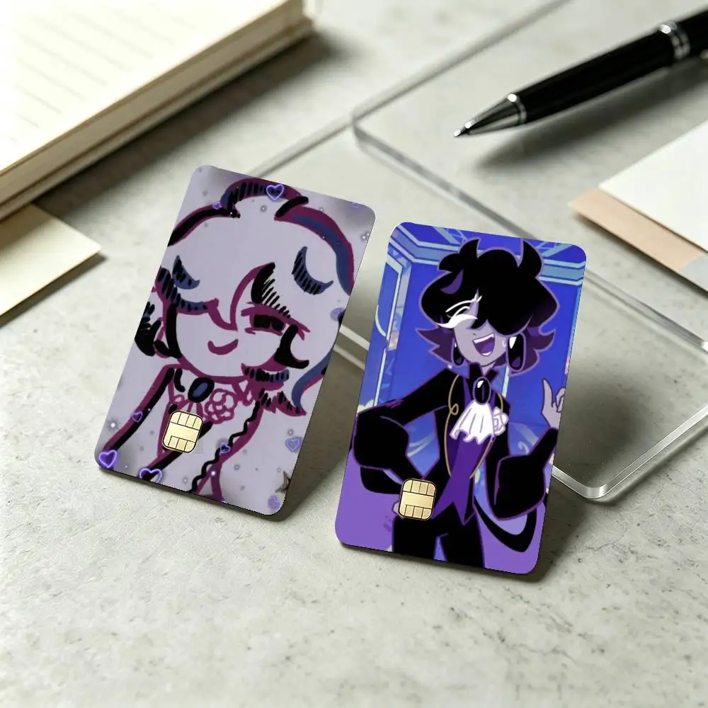 Black Sapphire Cookie Run K-KingdomS Sticker Film Tape Skin for Credit Card Debit Card Waterproof Stickers
