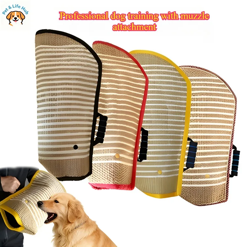 

Профессиональная защитная одежда для дрессировки собак, немецкая овчарка, лошадь, собака, утолщенные, устойчивые к разрыву, грубые тренировочные рукава, хлопающие рукава