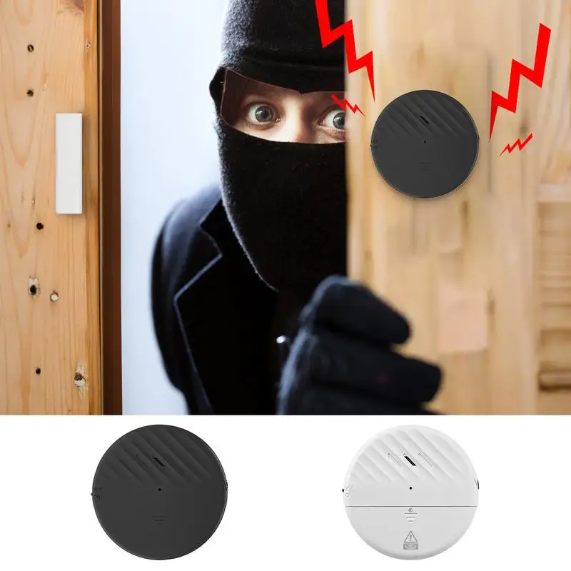 For C100 Anti-Theft Window Alarm Door Vibration Alarm Anti-Theft Easy Installation Home Security System Alarm For Doors Safes