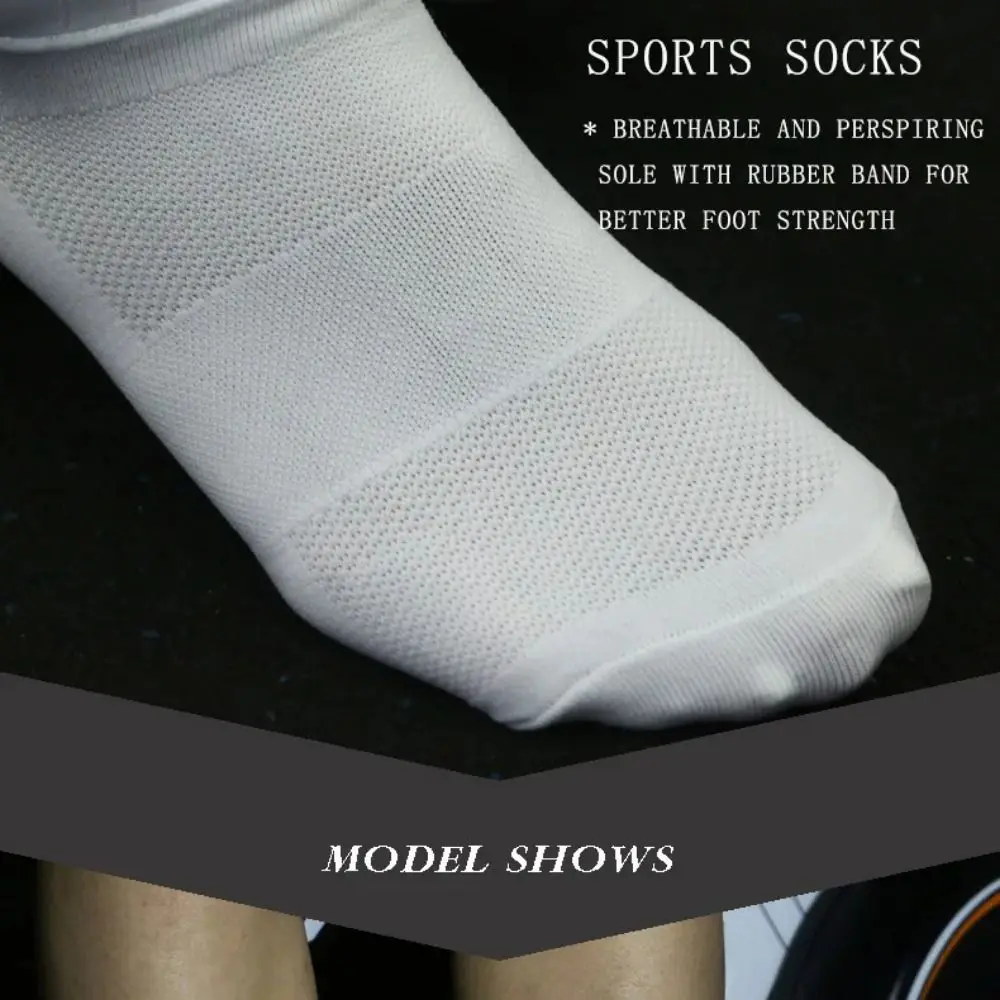 

Sweat-Absorbent Anti-Slip Sports Socks Comfortable Breathable Men's Badminton Socks Professional Low Towel Bottom Socks