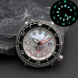 Mens Automatic Watches Head Men Dive Watch 200m Waterproof Automatic Wristwatch C3 Luminous Sapphire Crystal Stainless Steel