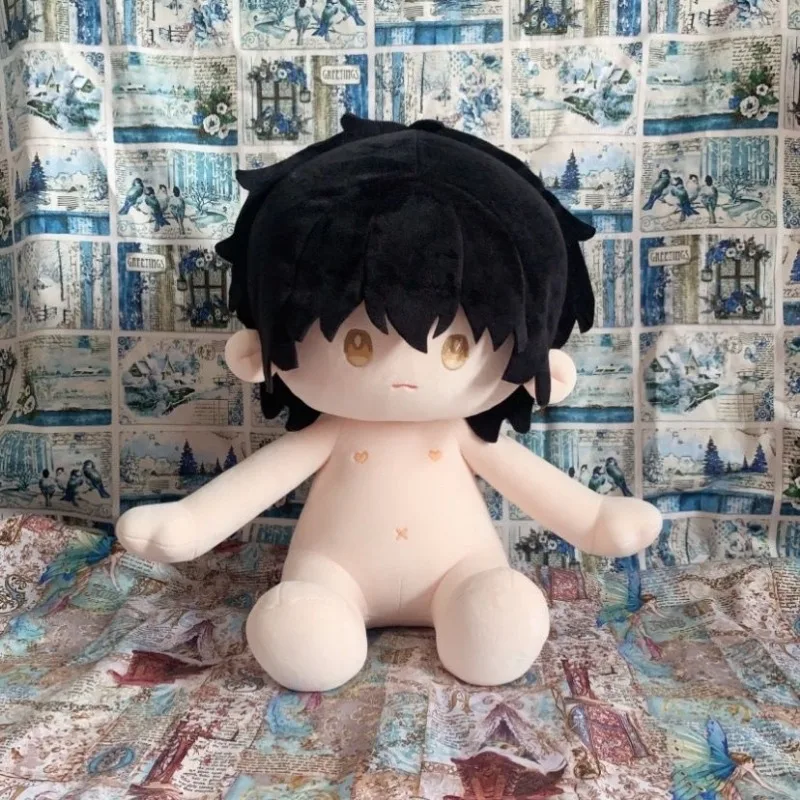 40cm Anime Game Wuthering Waves Rover Kawaii Cosplay Soft Cotton Doll Body Cartoon DIY Sitting Postures Toy Figures Fans Gifts