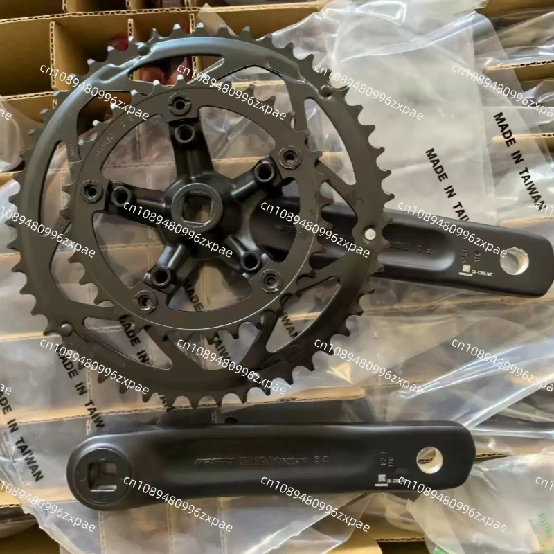 1set FSA Tempo Compact Road Chainset - 50 / 34T 48 / 32T 170/172.5/175mm Crank Arm JIS Square Taper 110/80 BCD 10/11Speed - Detail 1
