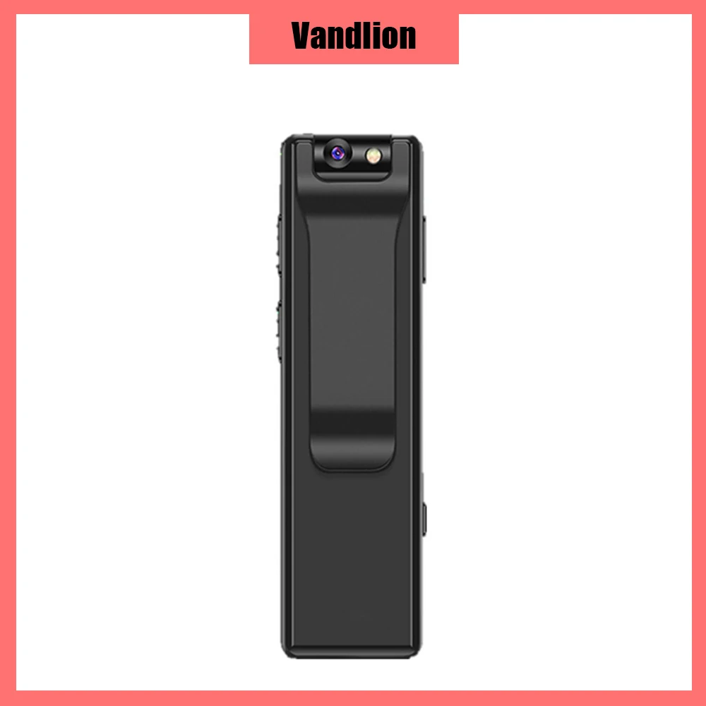 Vandlion A3 Digital Mini Mounted Camera HD 1080P Magnetic Body Mounted Camara Flashlight Motion Detection Cam for Meeting Sports